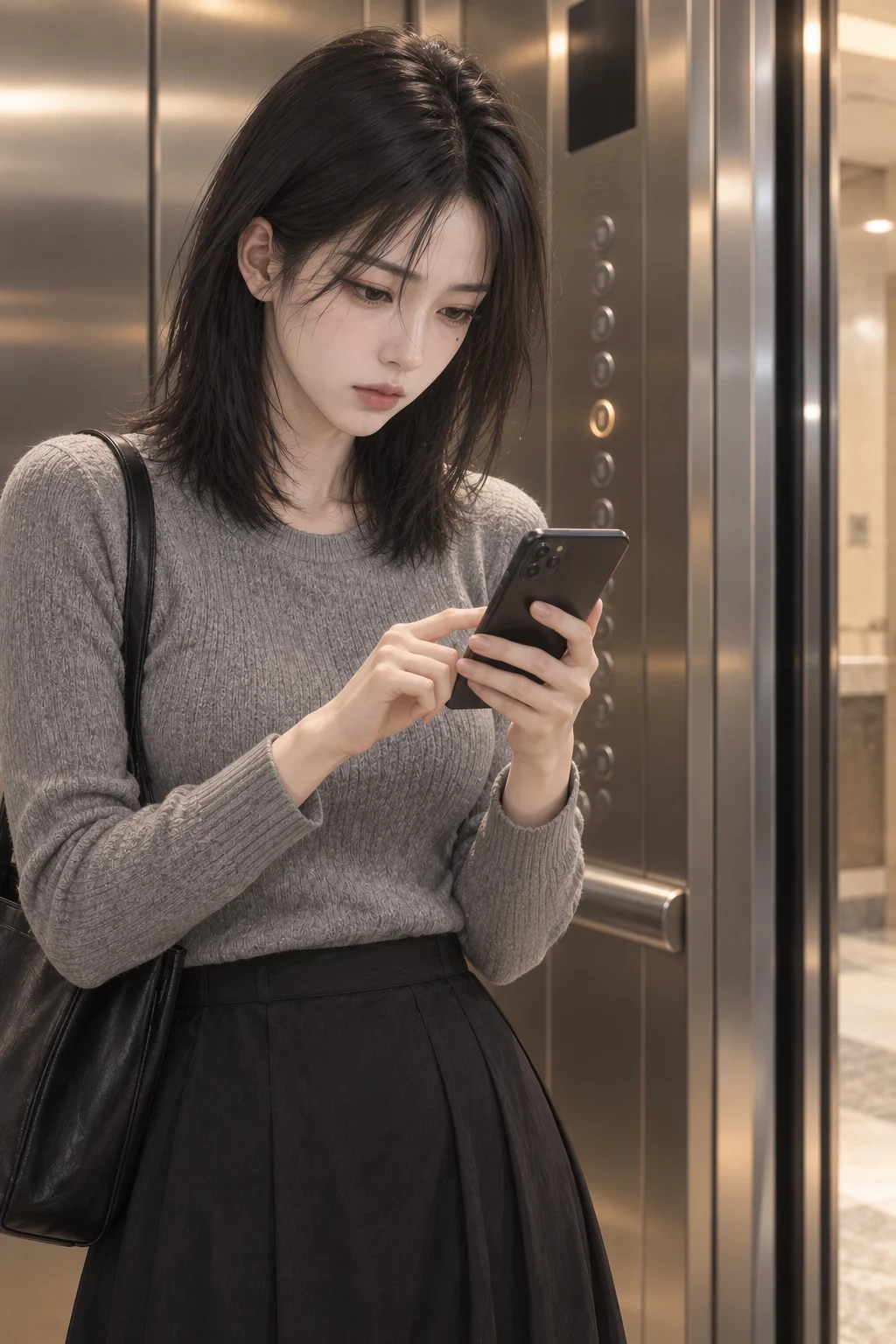또 닫힌 알림 — 수아가 정기결제 예정 알림을 본 뒤 금액을 누르지 않고 알림을 밀어 지워요.