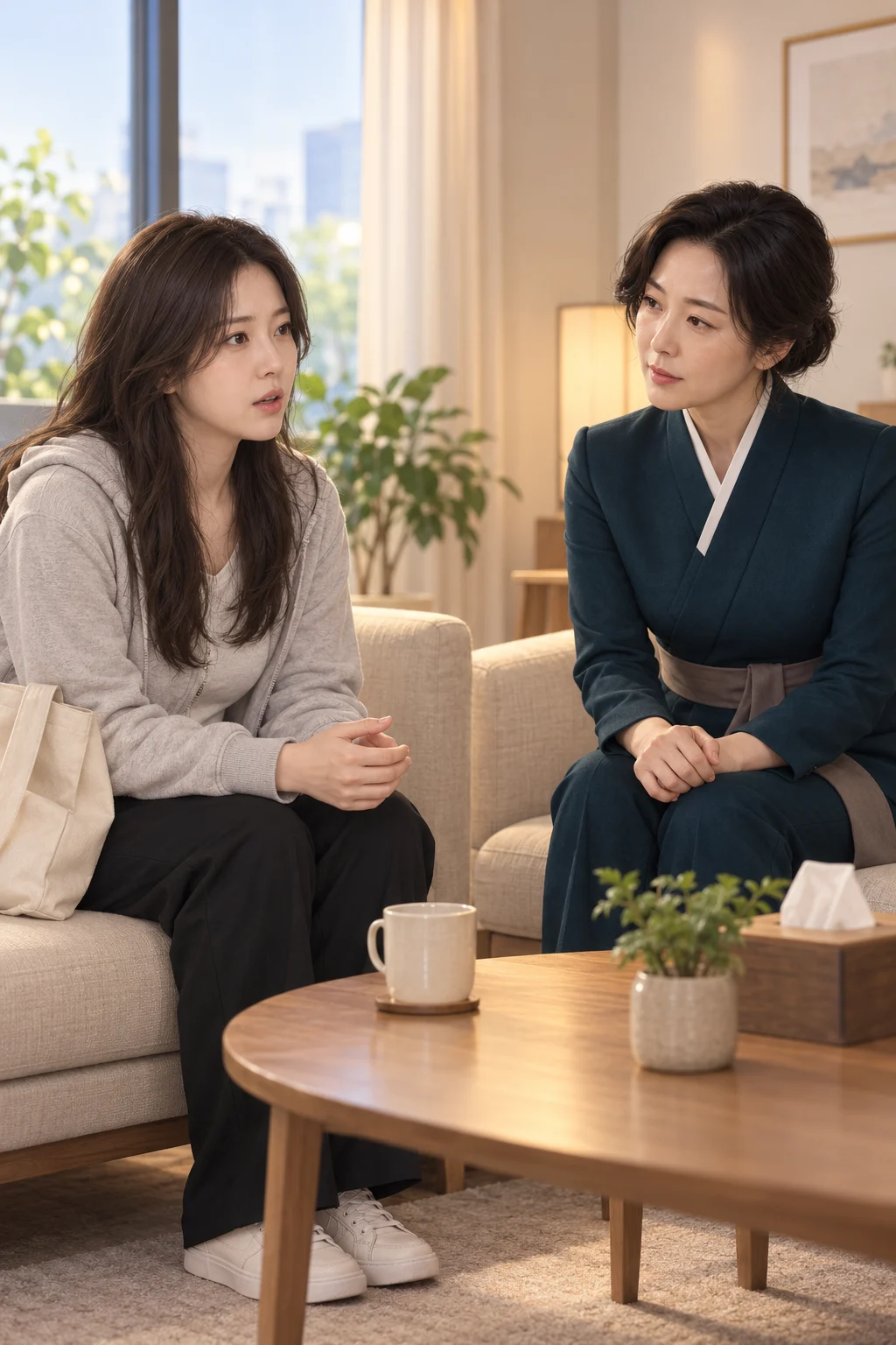 누가 알려 줬을까 — 수진이 탁자 건너 수호 선생을 바라보며 말을 꺼낸다.